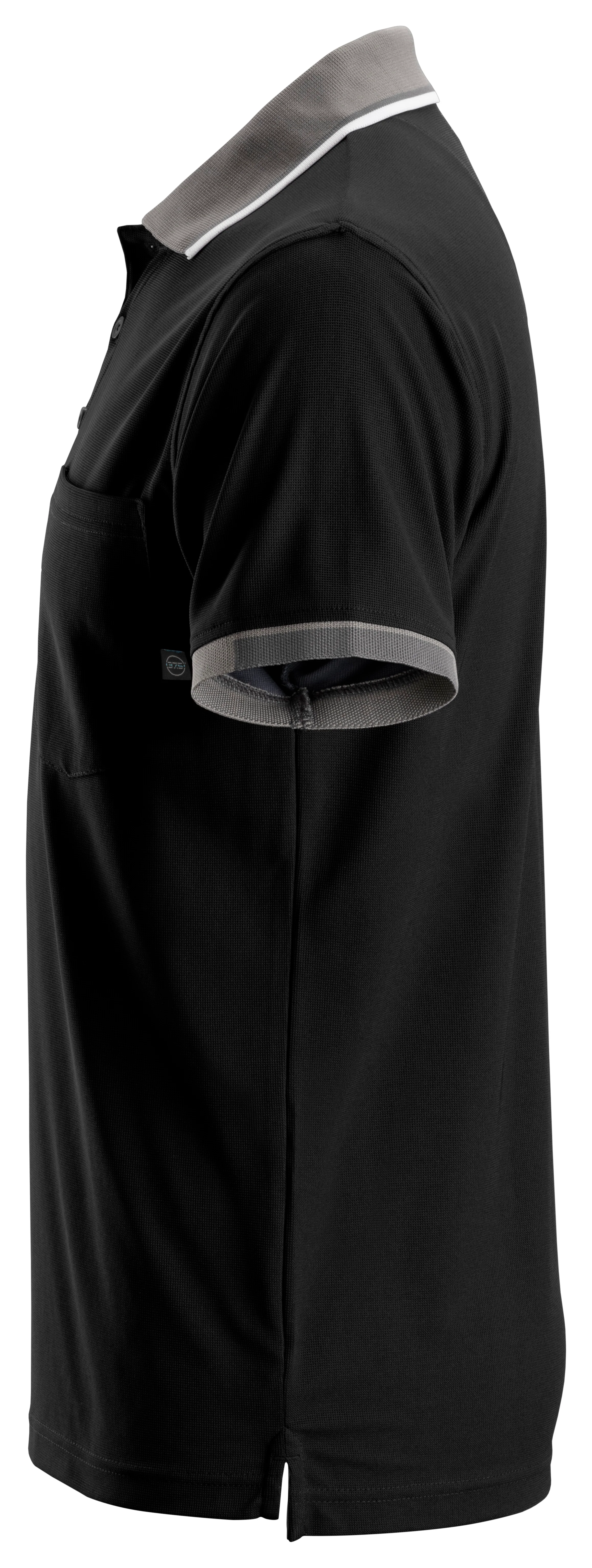 Snickers 37.5® Tech Short Sleeve Polo Shirt -  Black - Image 4