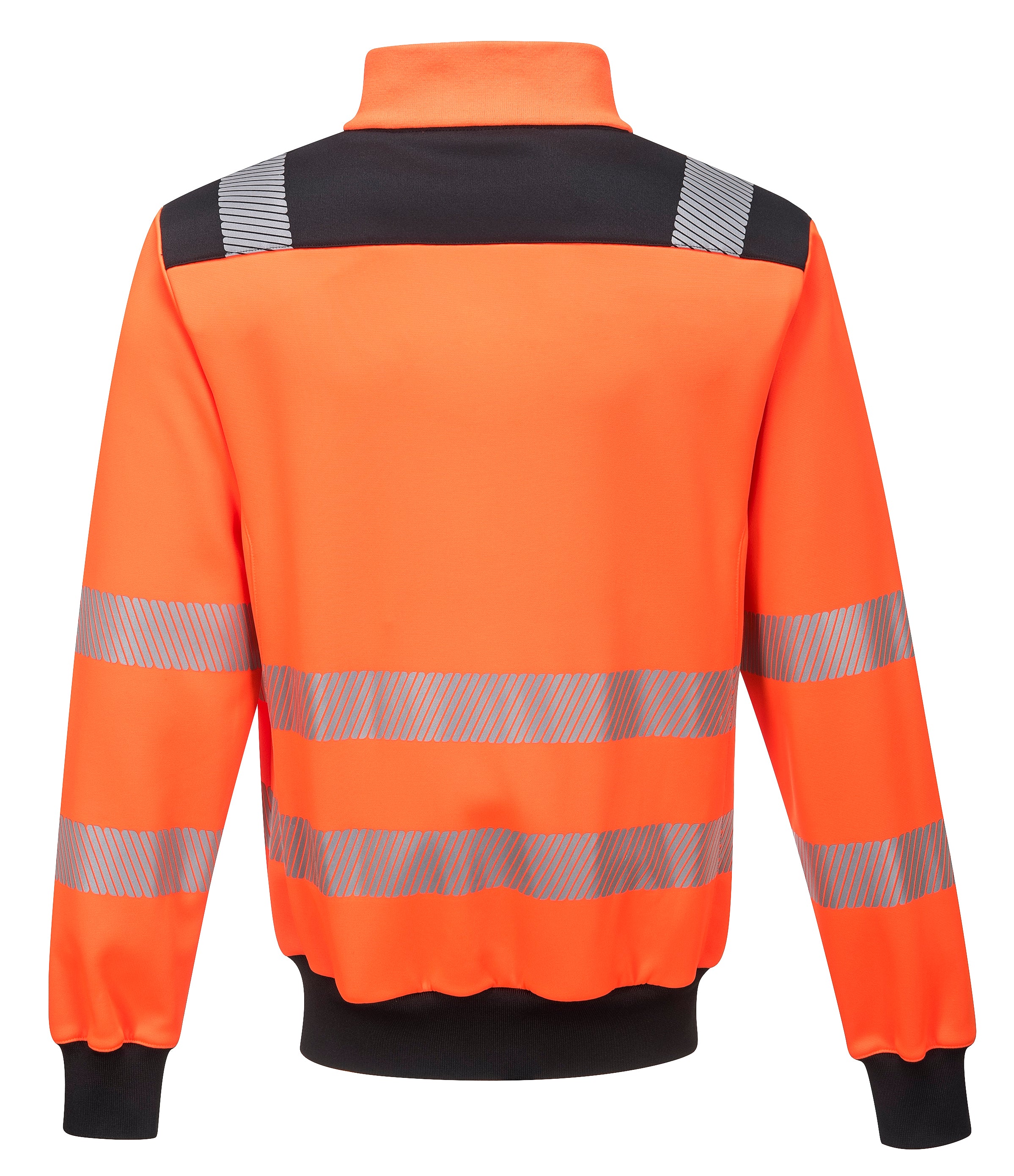 Portwest PW3 Hi-Vis Sweatshirt - Orange/Black - Image 2