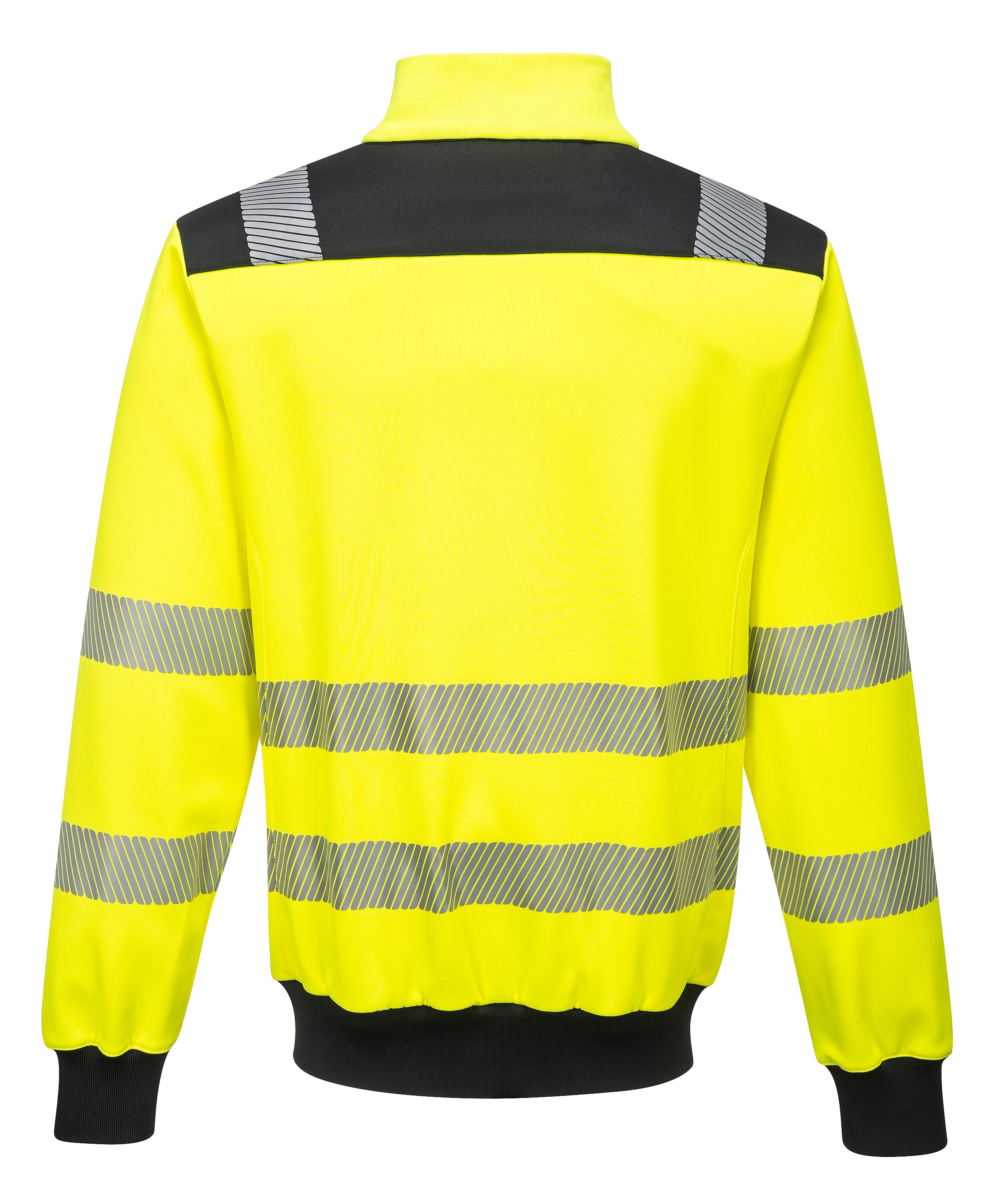 Portwest PW3 Hi-Vis Sweatshirt - Yellow/Black - Image 2