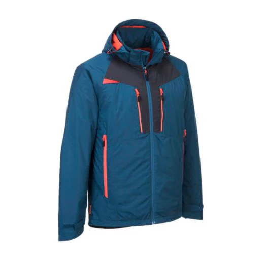 Portwest DX4 Winter Jacket Metro Blue - Image 2