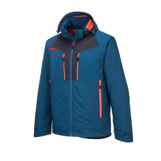 Portwest DX4 Winter Jacket Metro Blue - Image 3