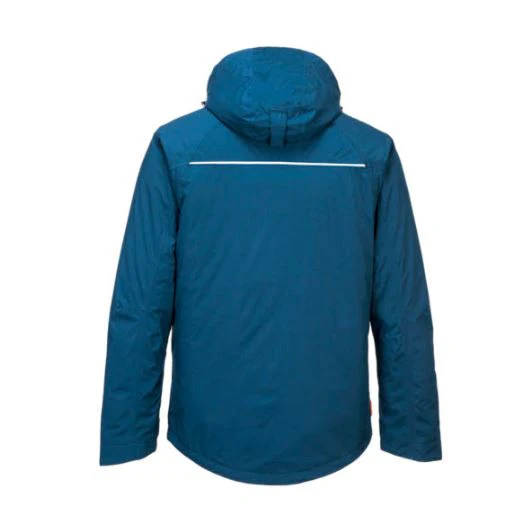 Portwest DX4 Winter Jacket Metro Blue - Image 4