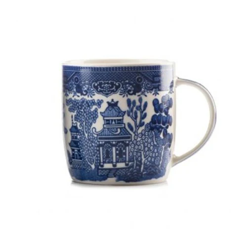 Dunlevy Blue Willow 12oz Barrell Mug - Image 2