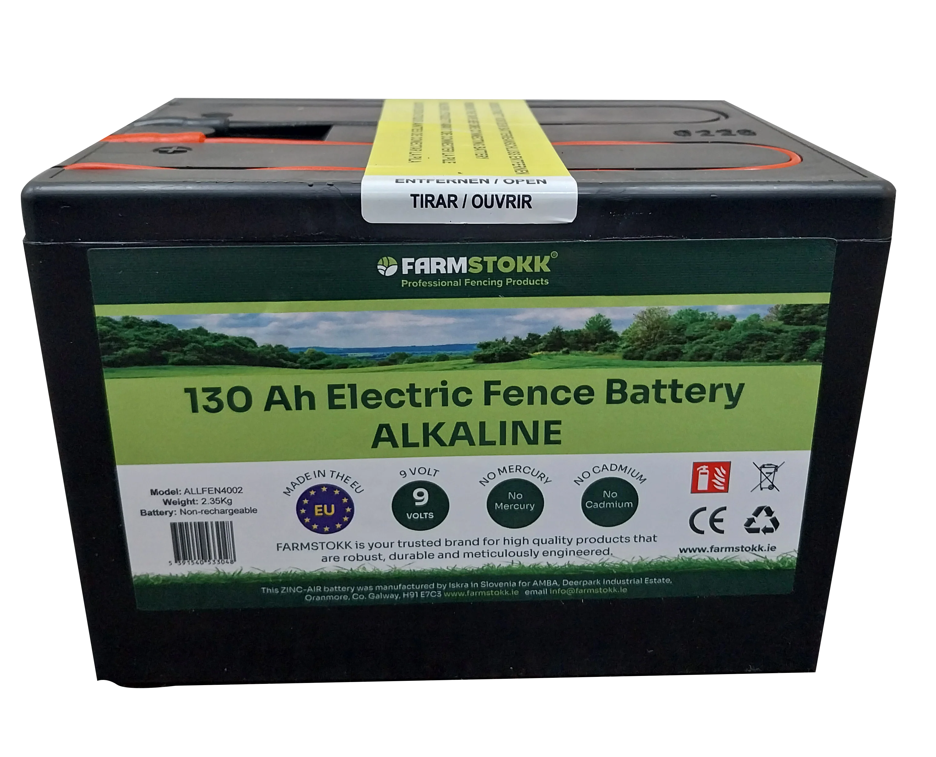 Forcefield Alkaline Fencer Battery - Image 2