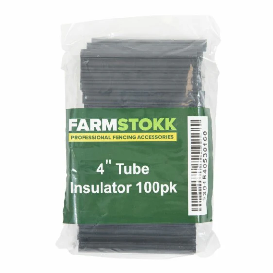 Farmstokk 4" tube insulator 100 Pack