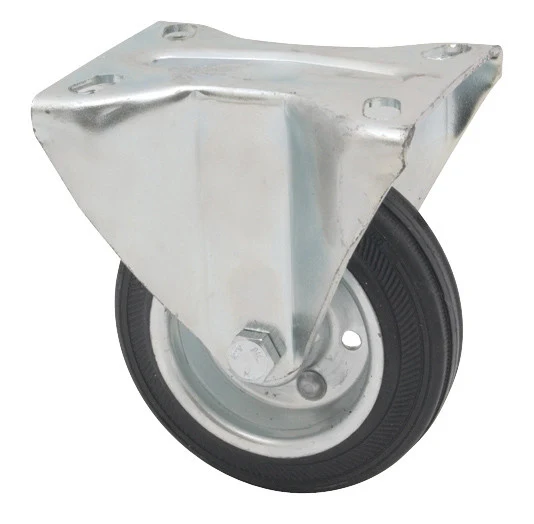 Castor Rubber Fixed