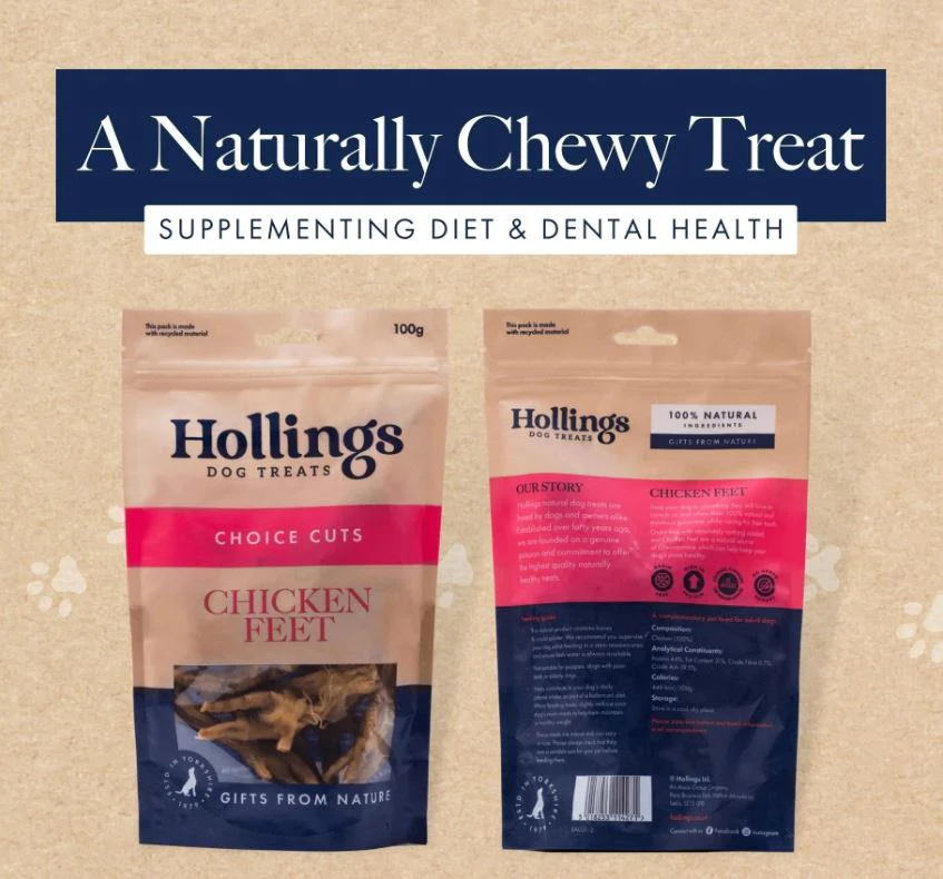 Hollings Chicken Feet 100g - Image 8