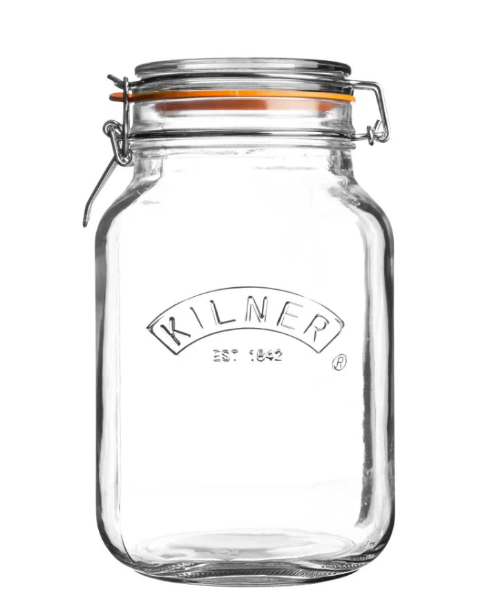 Kilner Clip Top Square Jar 2 Litre - Image 3