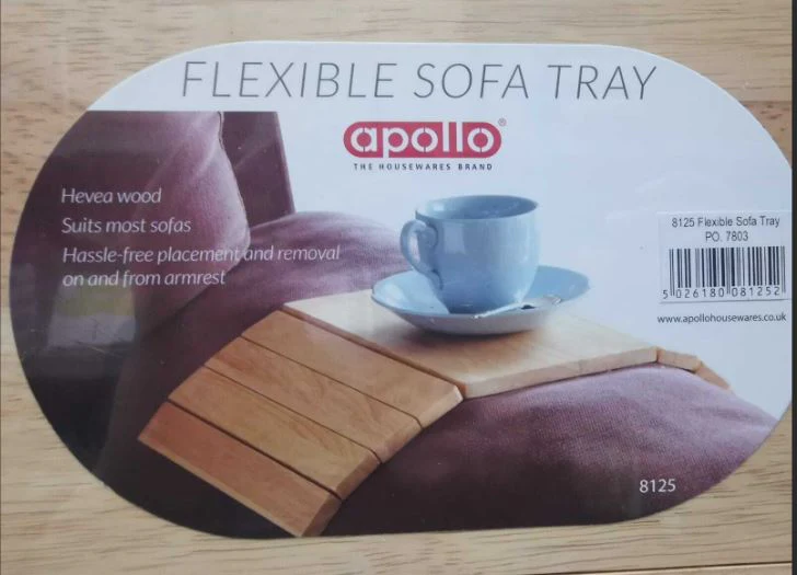 Apollo Flexible Sofa Tray - Image 2