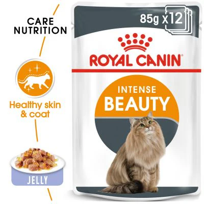 Royal Canin Intense Beauty In Jelly 85g X 12 Pack - Image 2