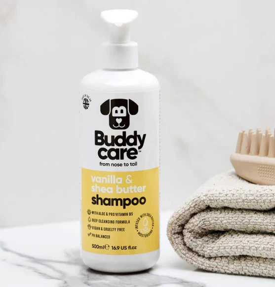 Buddycare Vanilla & Shea Butter Dog Shampoo - 500ml