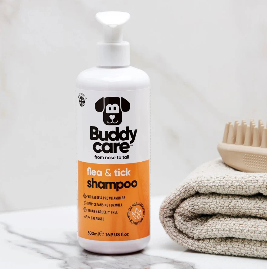 Buddycare Flea & Tick Dog Shampoo - 500ml