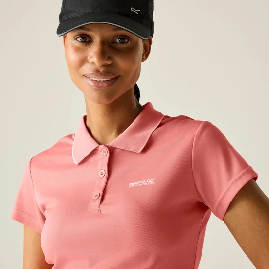Regatta Women's Maverik V Polo Shirt - Peach - Image 2