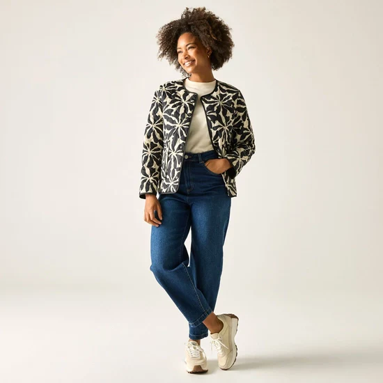 Regatta Women's Mira Jacket - Floral Beige - Image 2