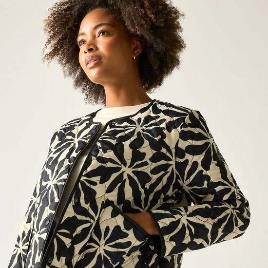 Regatta Women's Mira Jacket - Floral Beige - Image 3