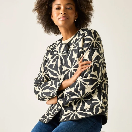 Regatta Women's Mira Jacket - Floral Beige - Image 4