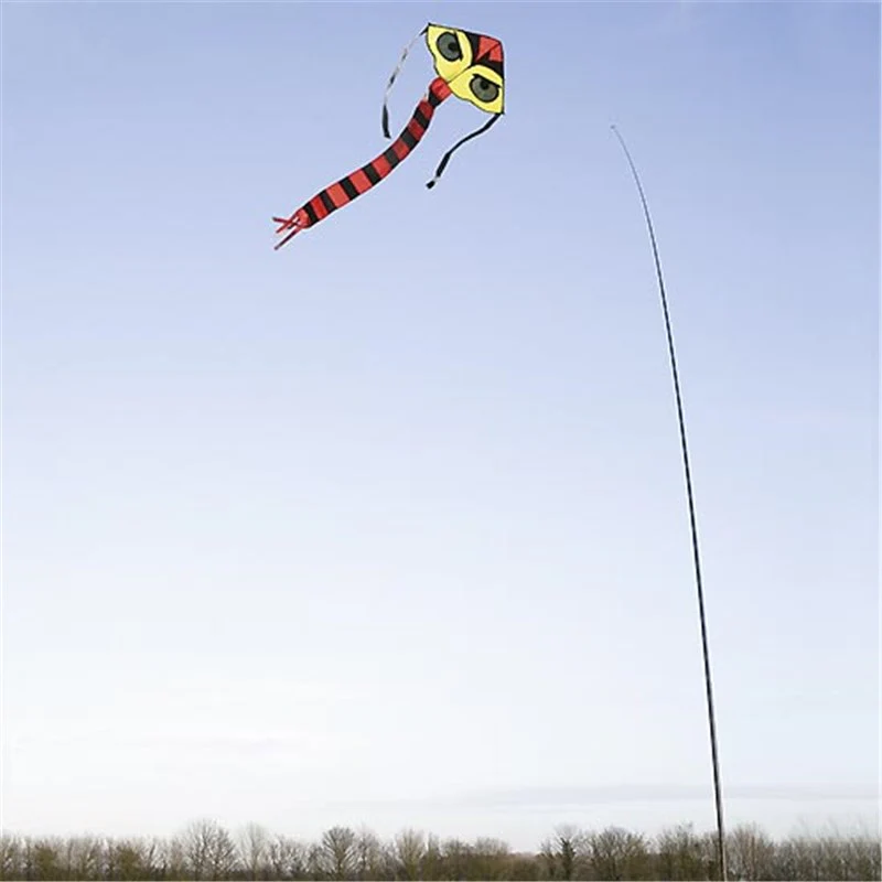 Bird Scaring Hawk & Terror Kite Kit + Pole - Image 4