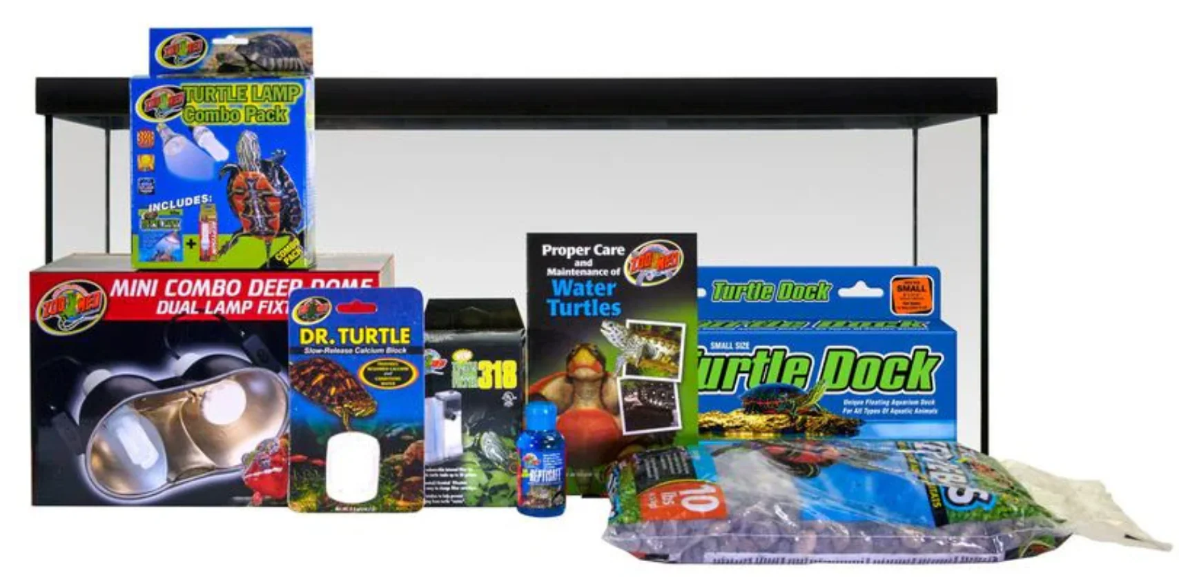 ZooMed Reptihabitat Aquatic Turtle Kit - Image 2